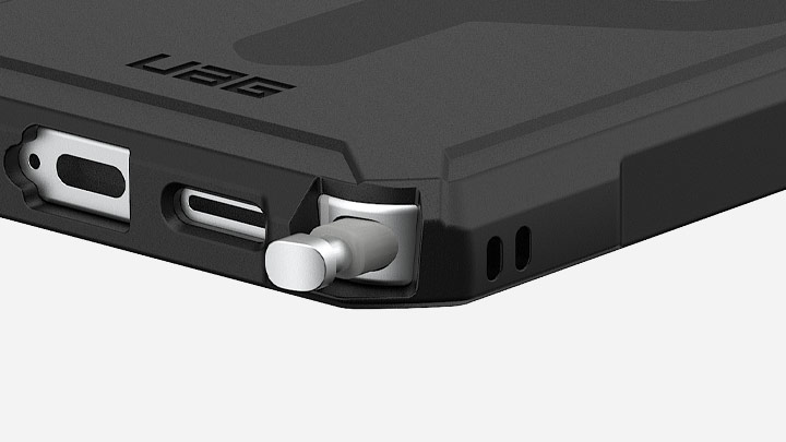 スマートフォン用ESSENTIAL ARMOR Sペン収納イメージ画像