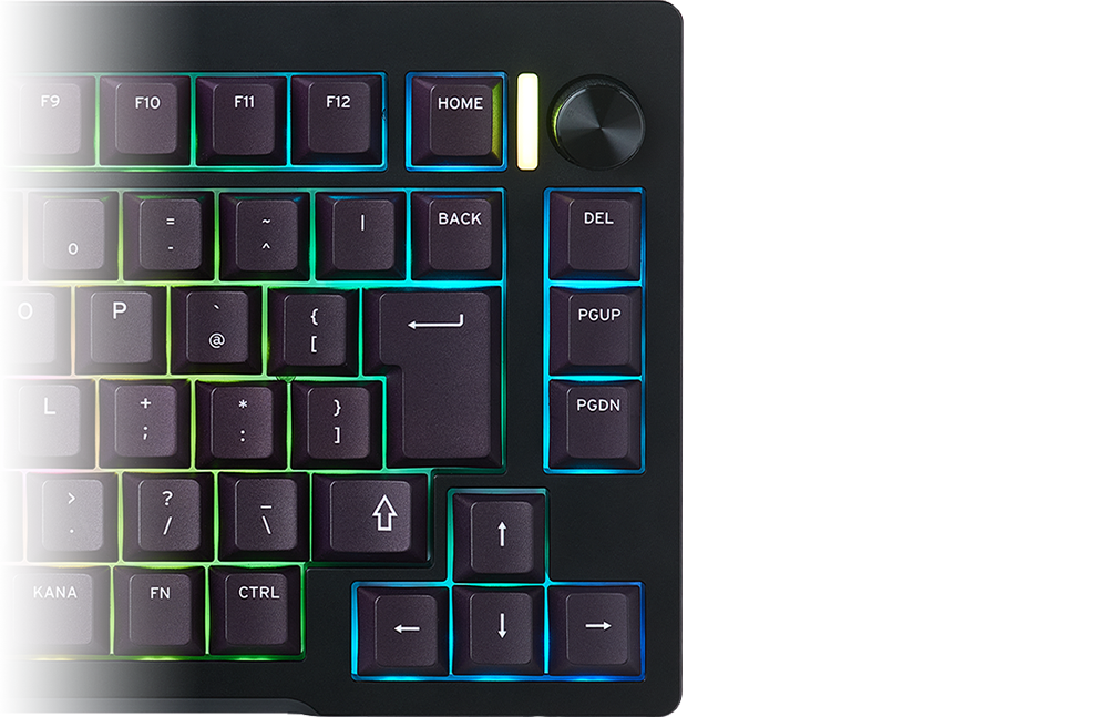 日本語配列75%イメージ画像